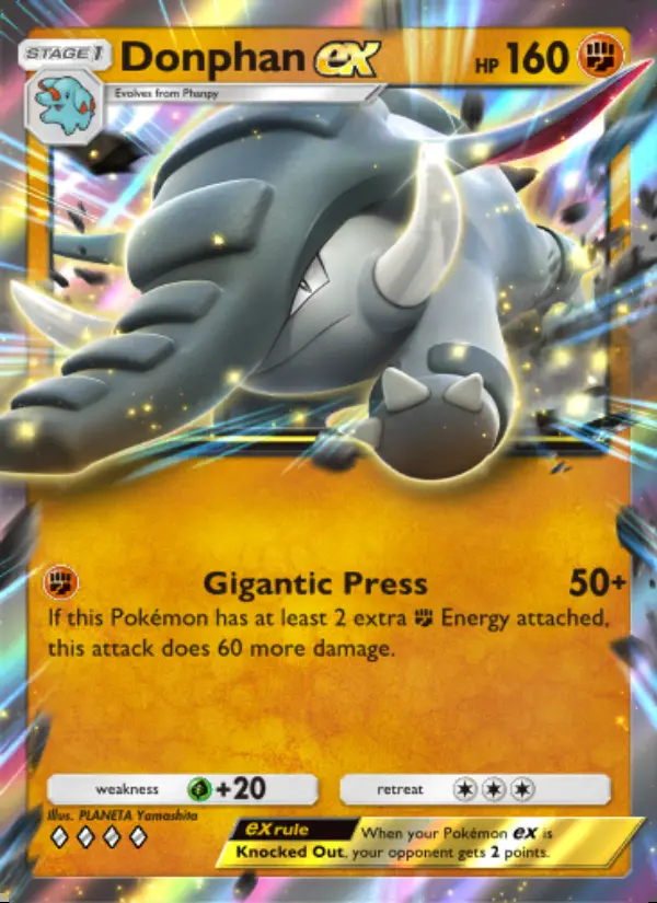 Image of the card Donphan ex