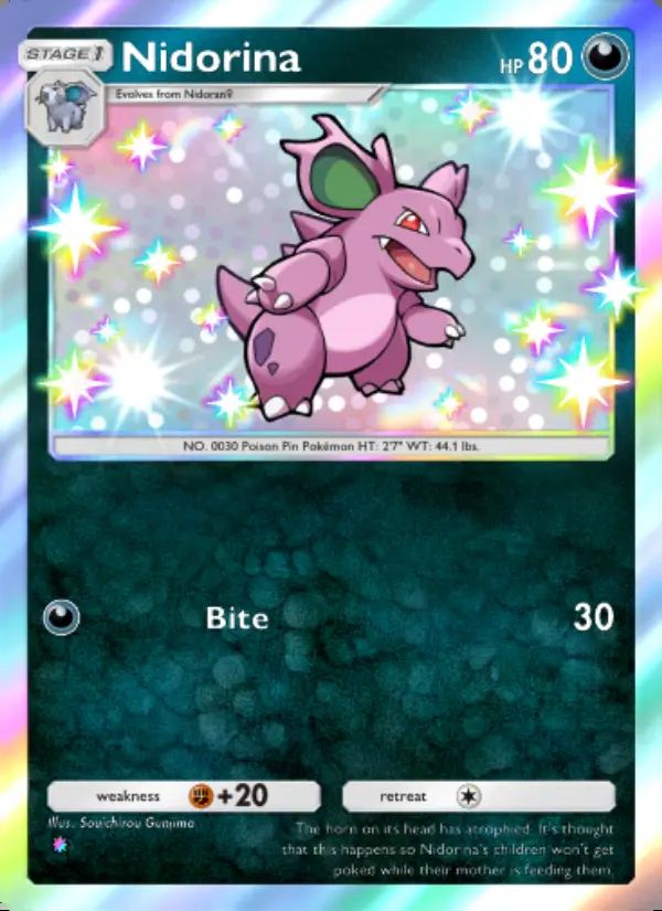 Image of the card Nidorina