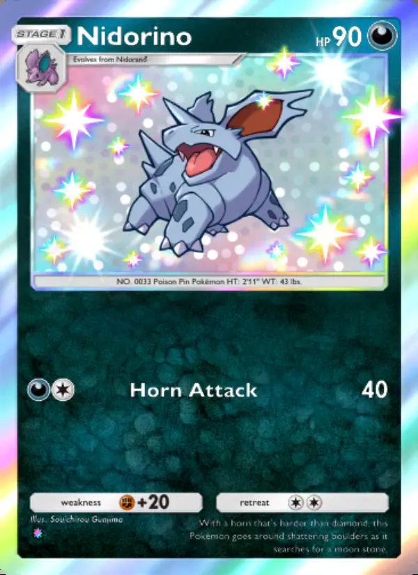 Image of the card Nidorino