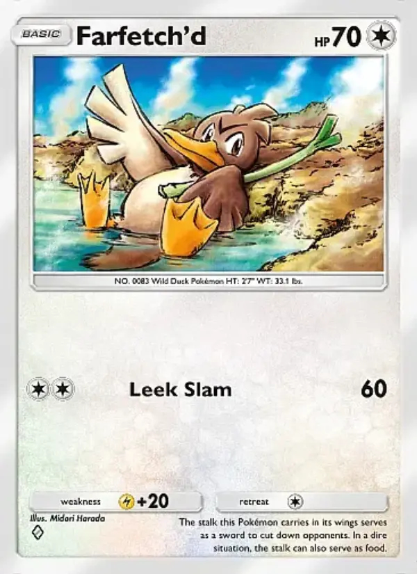 Image of the card Farfetch'd