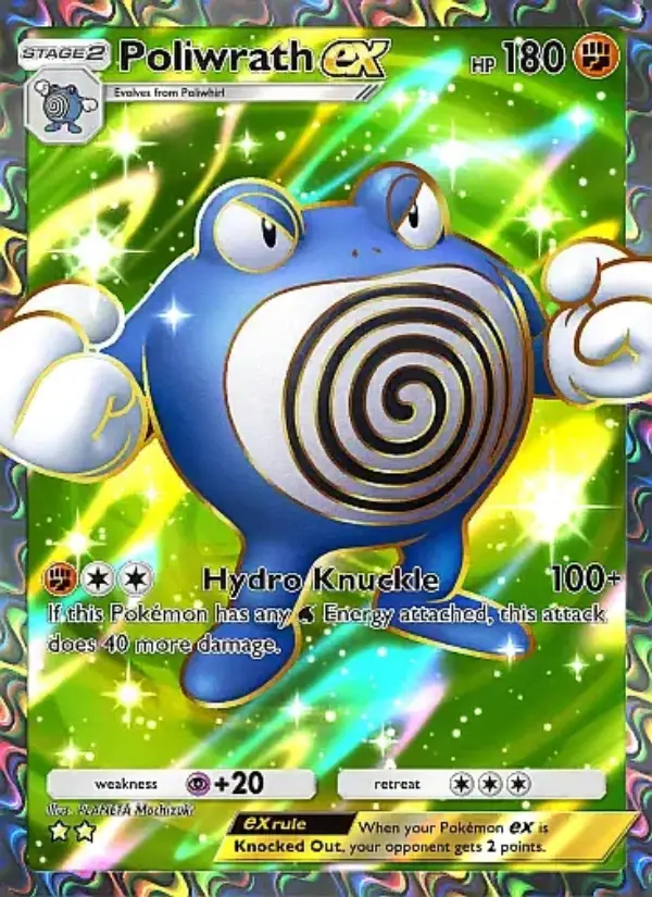 Image of the card Poliwrath ex