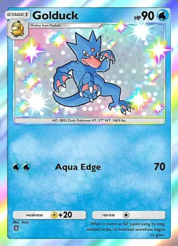 Image of the card Golduck