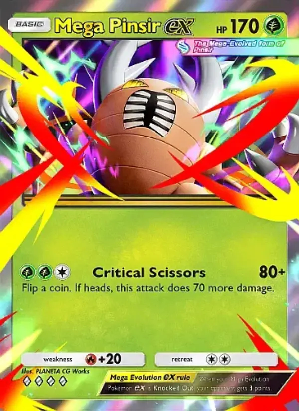Image of the card Mega Pinsir ex
