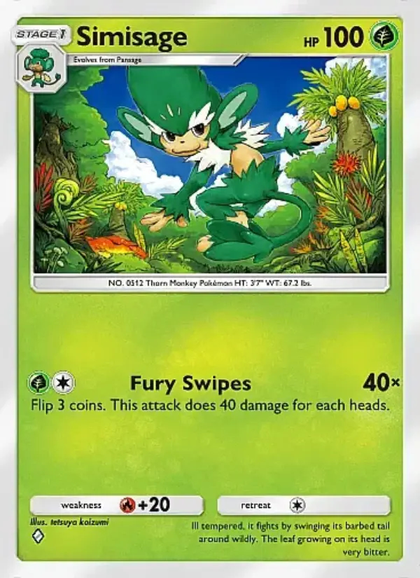 Image of the card Simisage