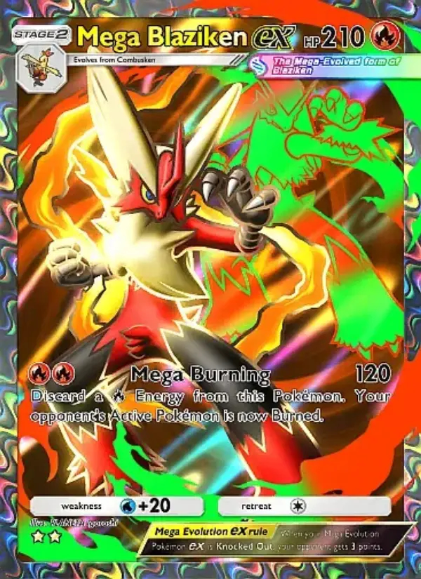 Image of the card Mega Blaziken ex