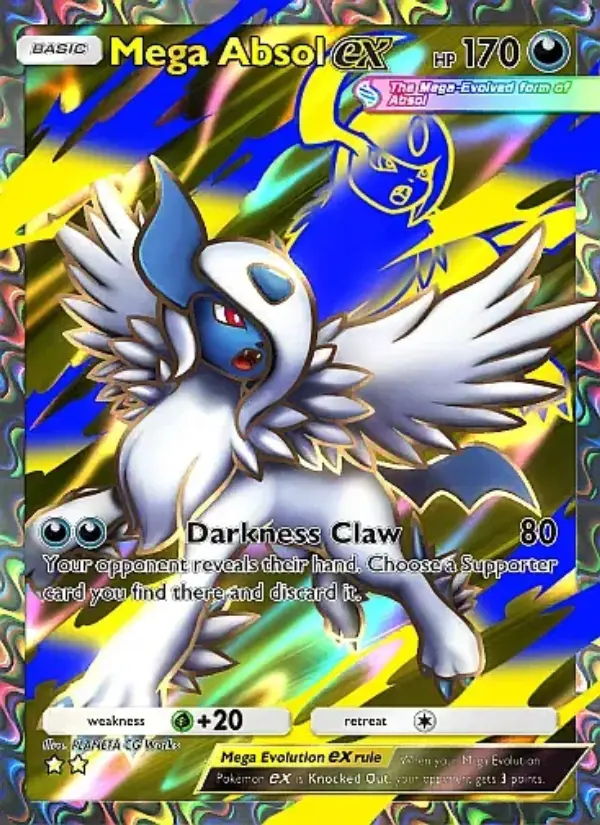 Image of the card Mega Absol ex