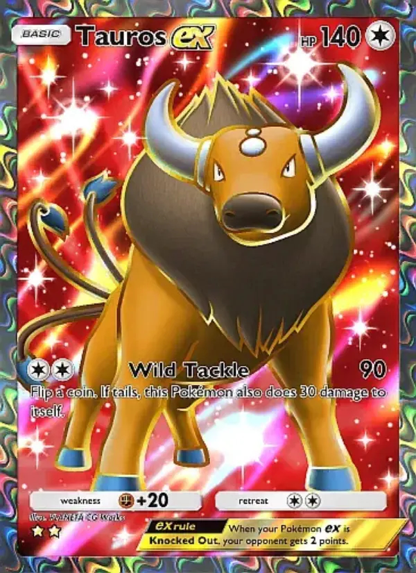 Image of the card Tauros ex
