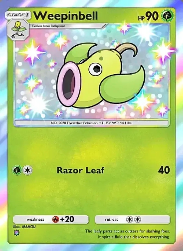 Image of the card Weepinbell