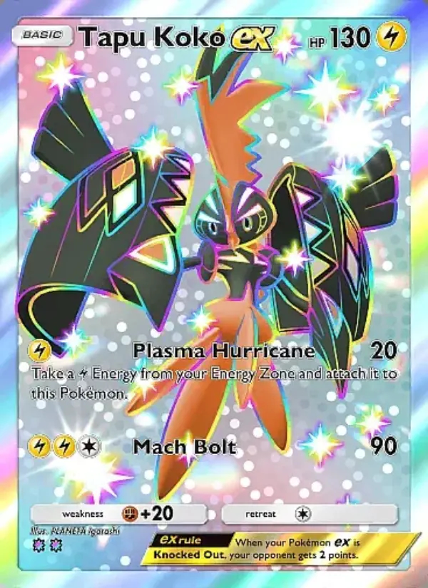 Image of the card Tapu Koko ex