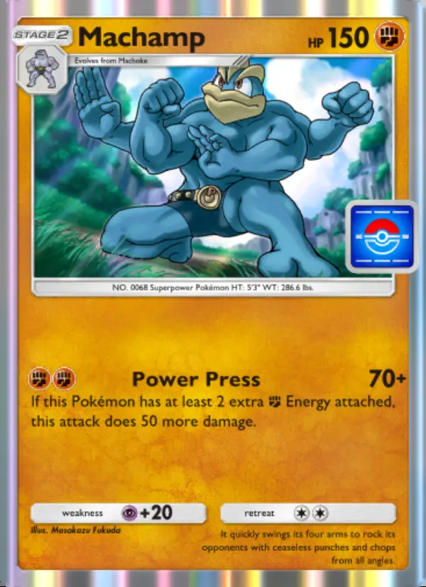 Image of the card Machamp