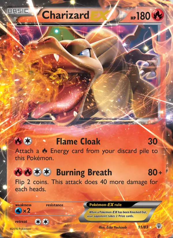 Image of the card Charizard EX