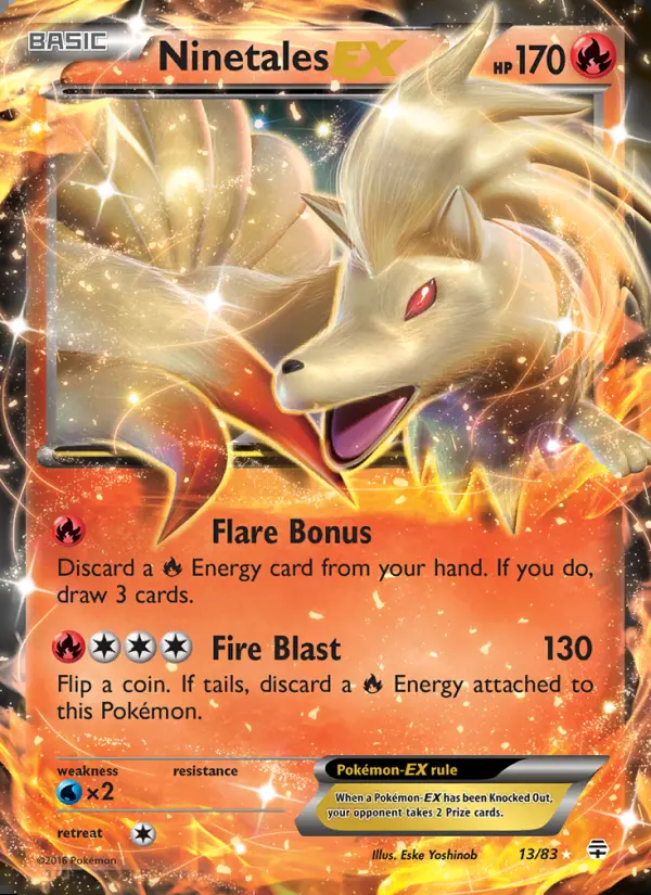 Image of the card Ninetales EX