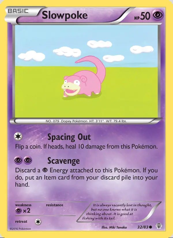 Image of the card Slowpoke