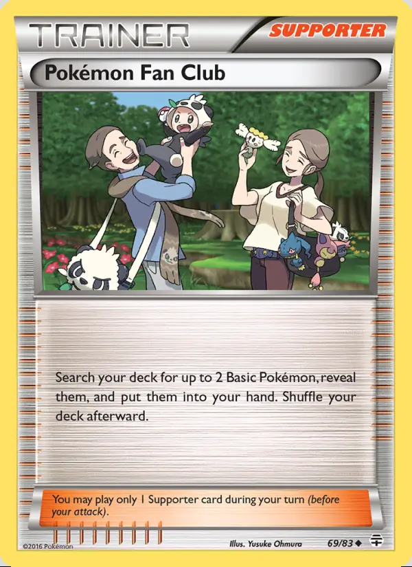 Image of the card Pokémon Fan Club