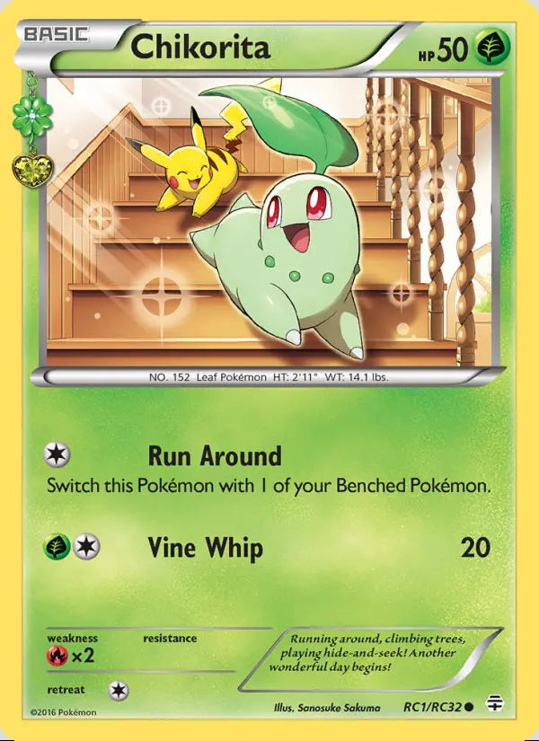Image of the card Chikorita