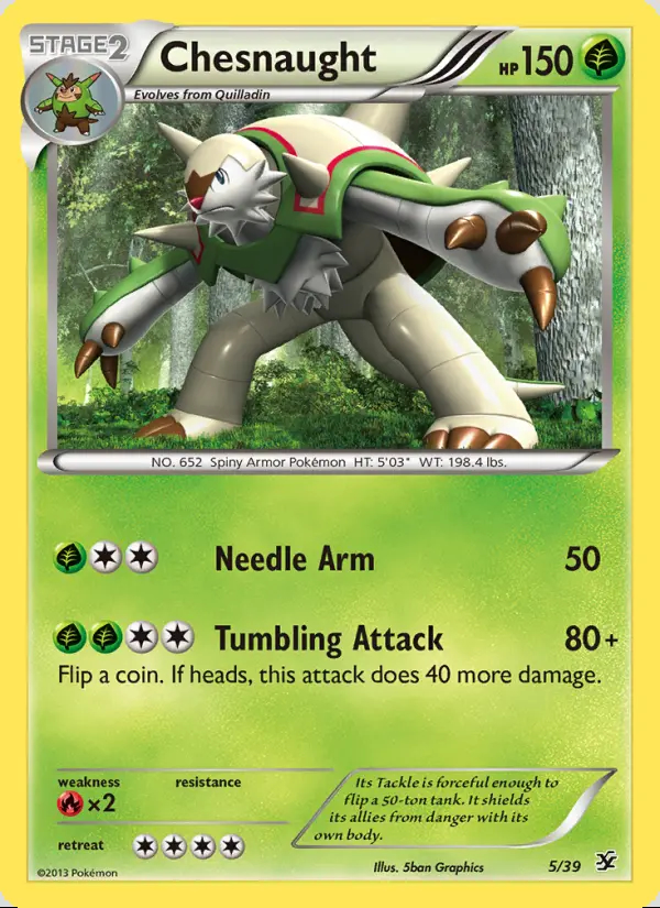 Image of the card Chesnaught