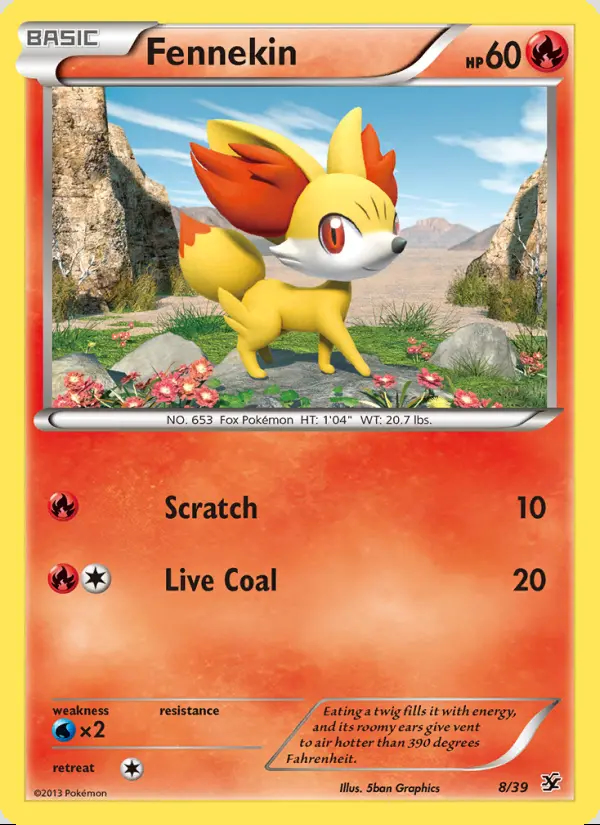 Image of the card Fennekin