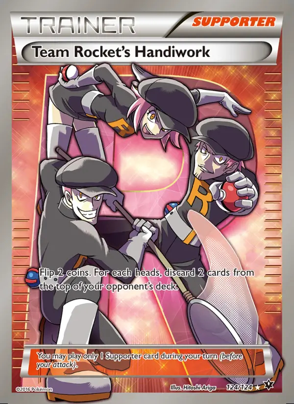 Image of the card Team Rocket's Handiwork