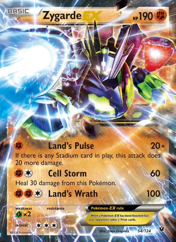 Image of the card Zygarde EX