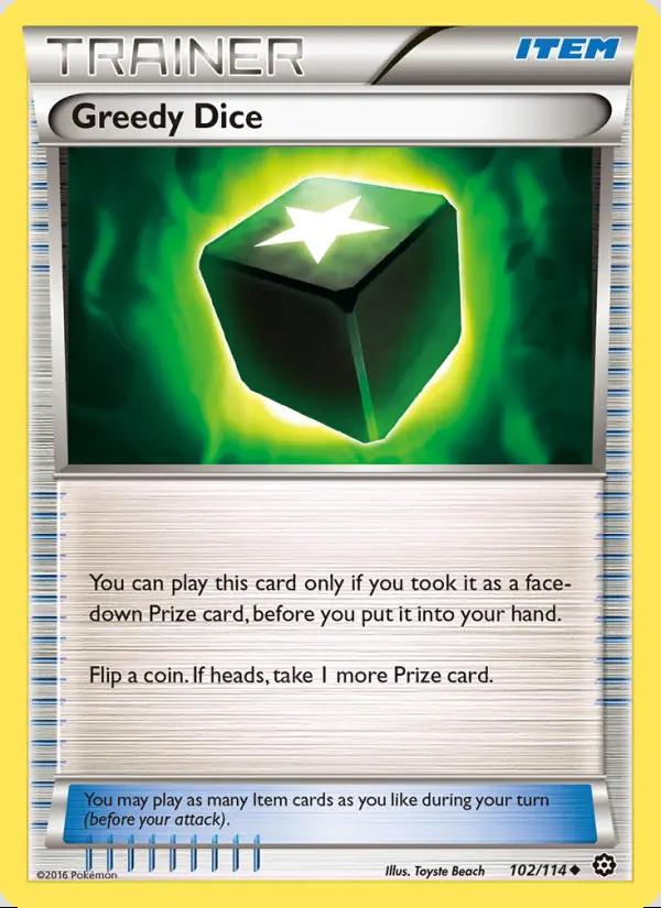 Image of the card Greedy Dice