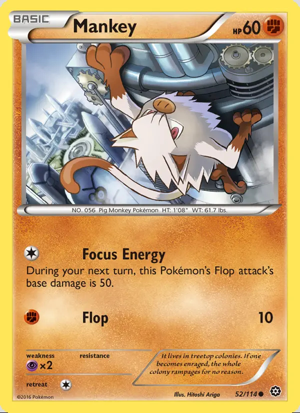 Image of the card Mankey