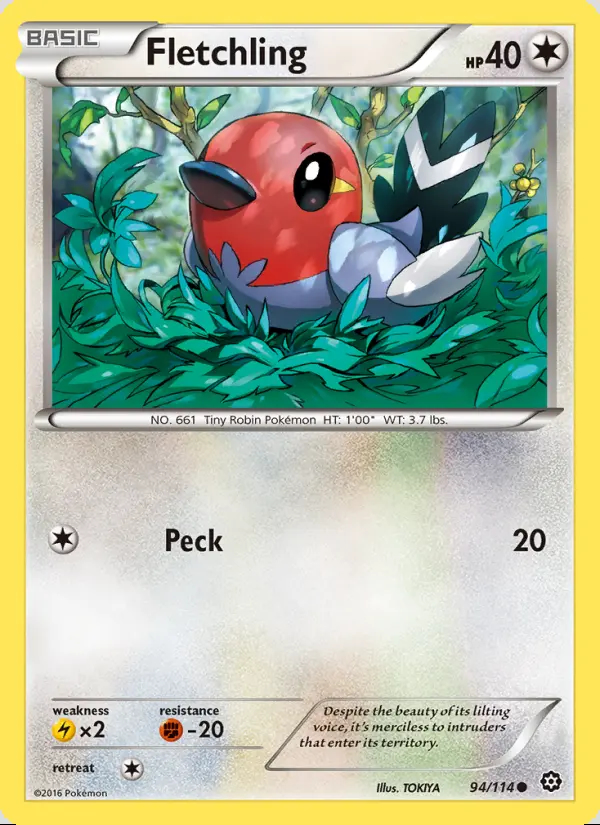 Image of the card Fletchling