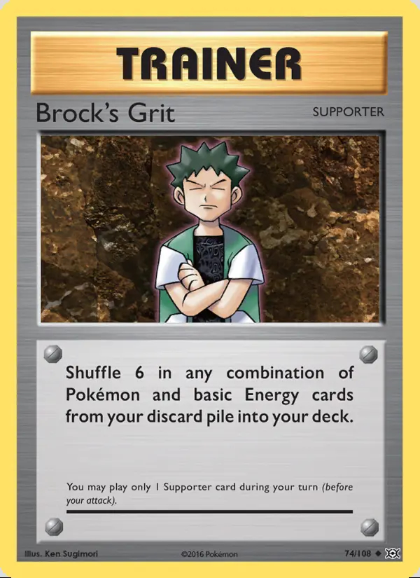Image of the card Brock's Grit