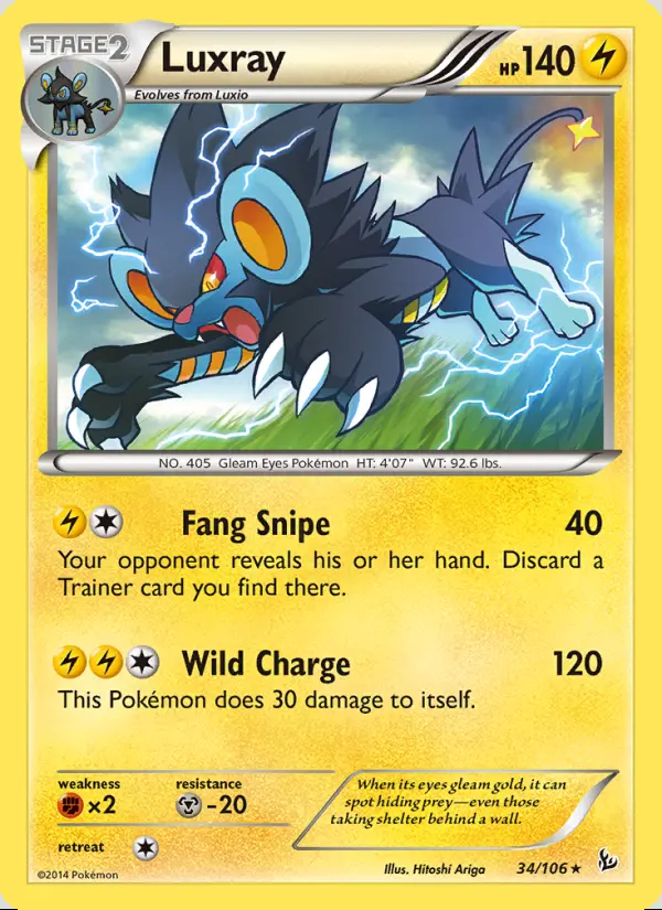 Image of the card Luxray