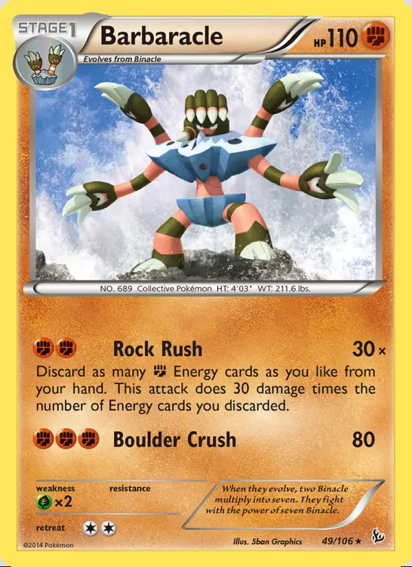 Image of the card Barbaracle