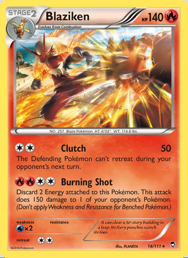 Image of the card Blaziken