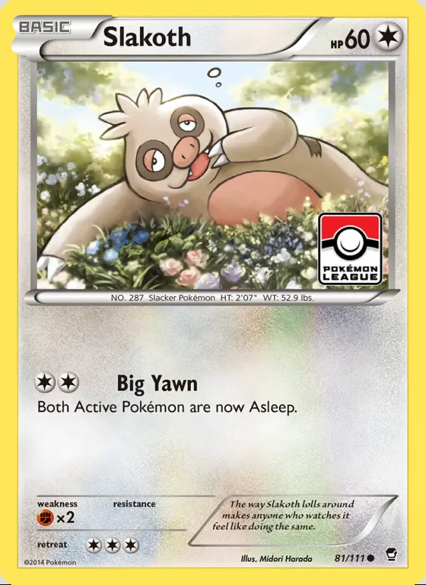 Image of the card Slakoth