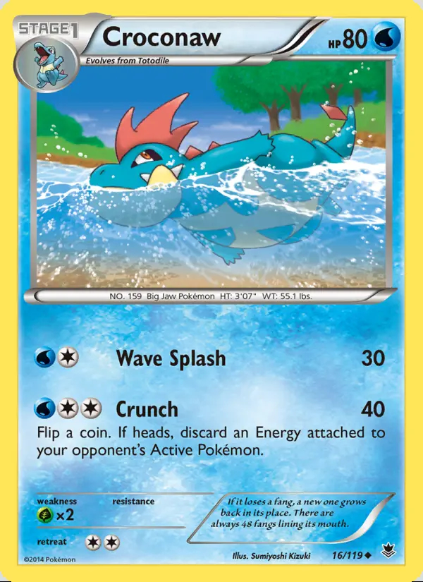 Image of the card Croconaw