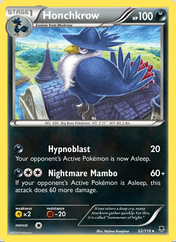 Image of the card Honchkrow