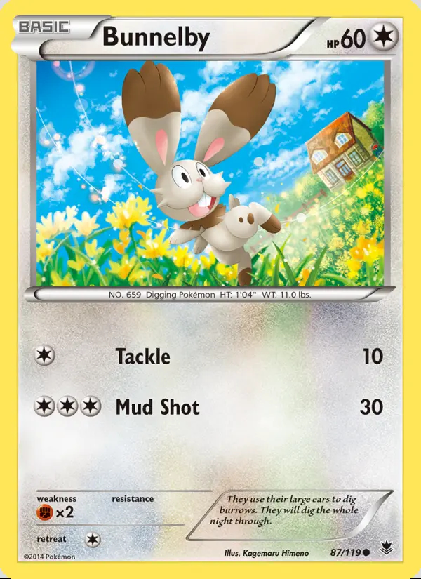 Image of the card Bunnelby