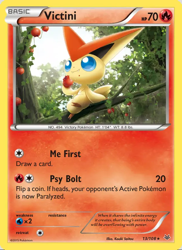 Image of the card Victini