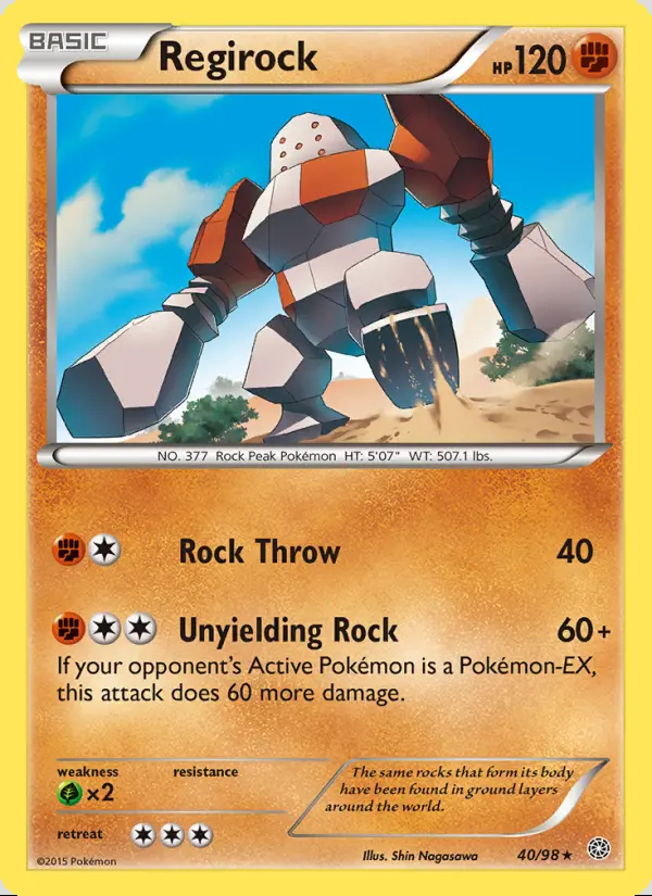 Image of the card Regirock