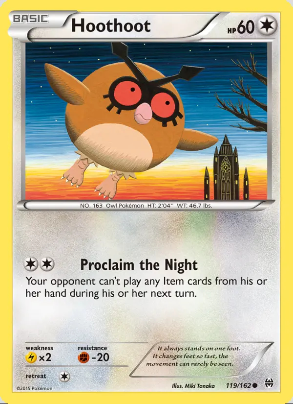 Image of the card Hoothoot