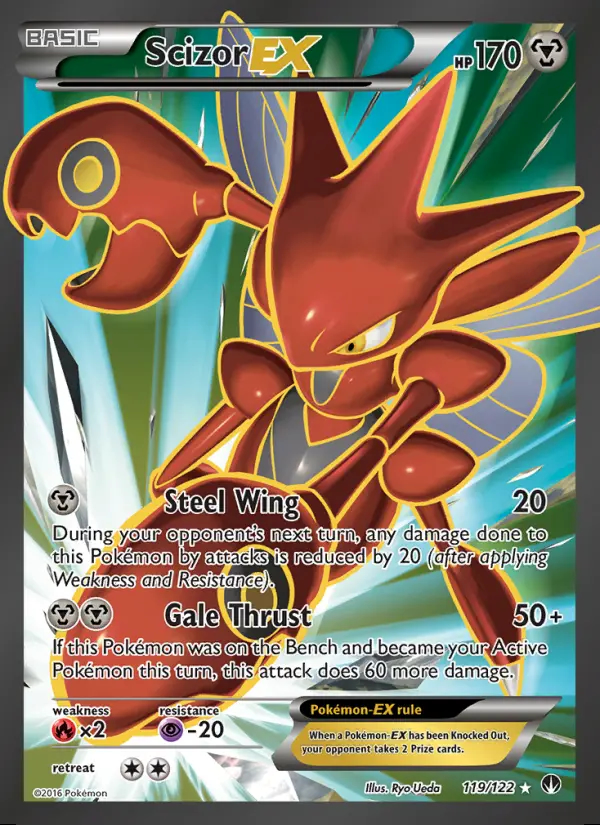 Image of the card Scizor EX