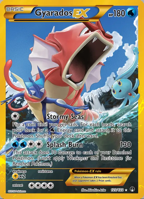 Image of the card Gyarados EX
