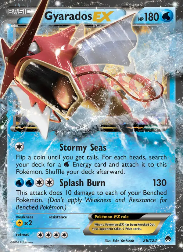 Image of the card Gyarados EX