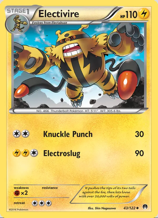 Image of the card Electivire