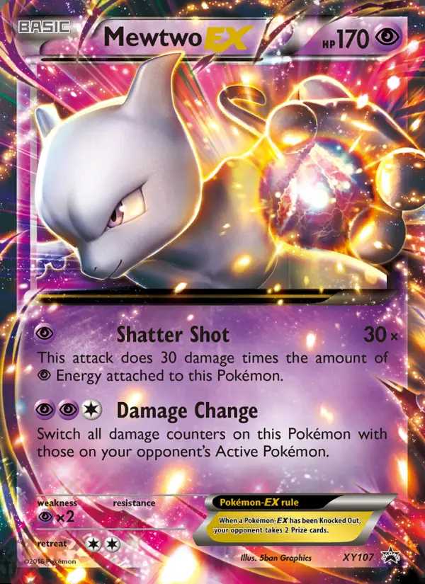 Image of the card Mewtwo EX