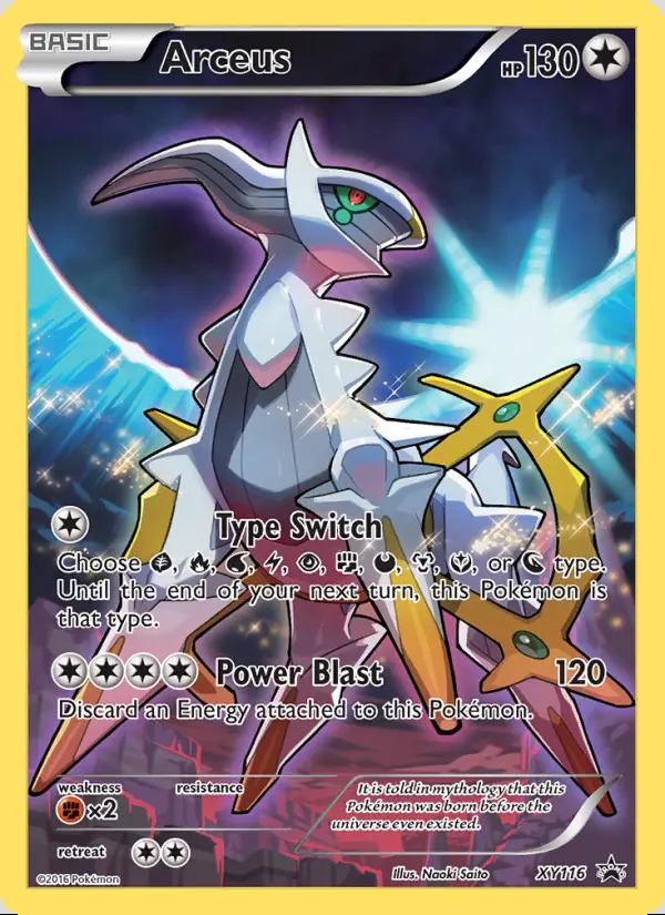 Image of the card Arceus