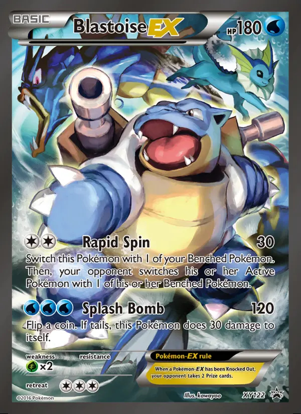 Image of the card Blastoise EX