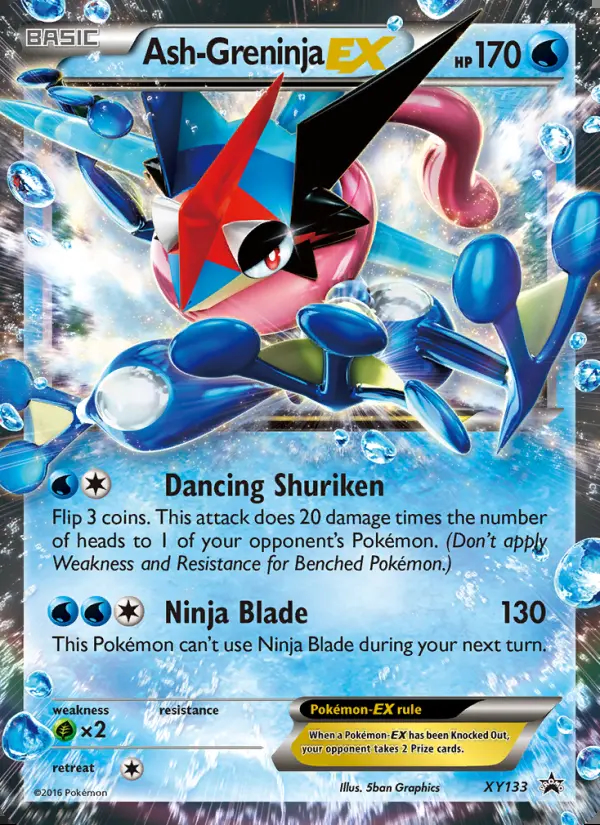Image of the card Ash Greninja EX