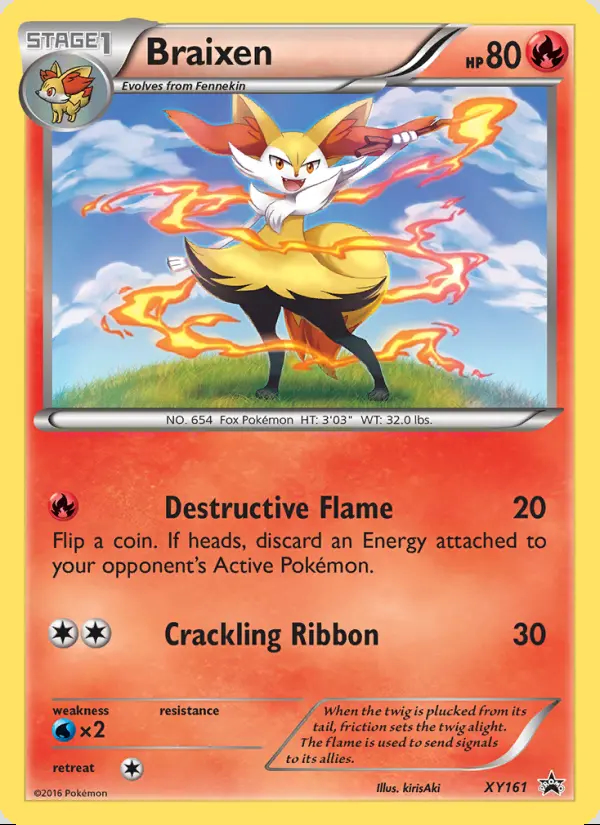 Image of the card Braixen