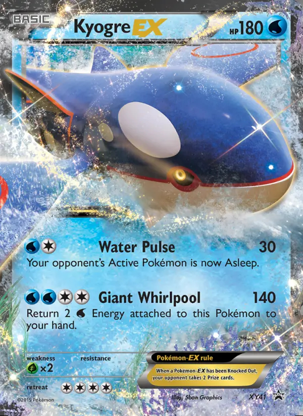 Image of the card Kyogre EX