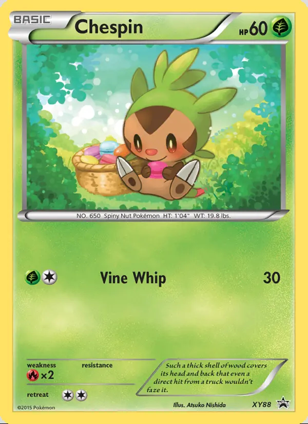 Image of the card Chespin
