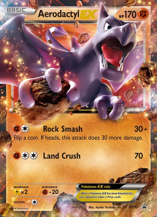 Image of the card Aerodactyl EX